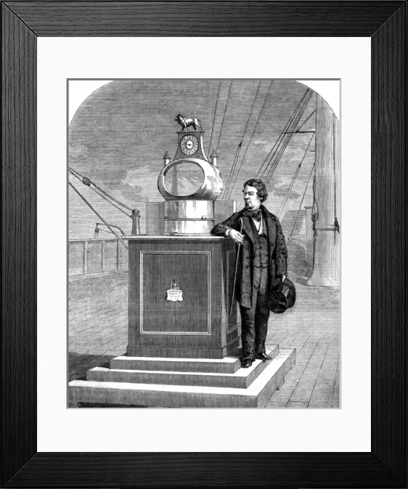 Framed Print : Great Eastern  /  Compasses