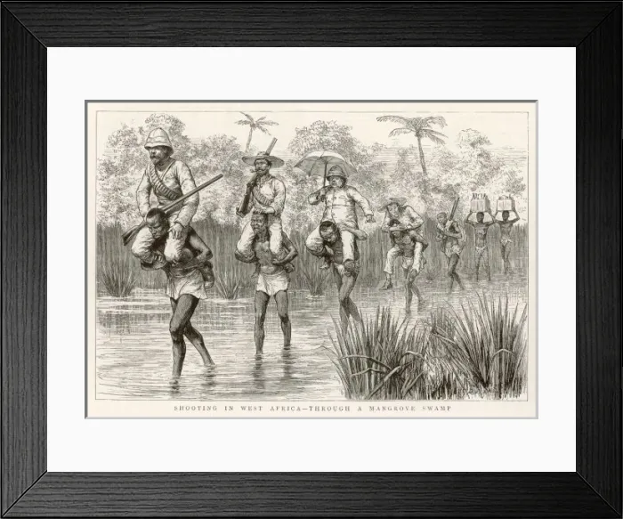 Framed Print : Carried Across River Framed Print : Carried Across River