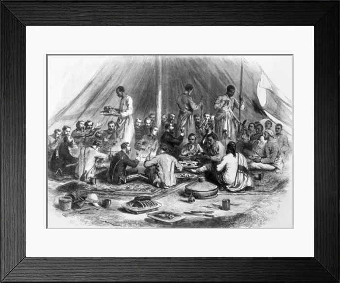 Framed Print : Dinner Time in Ethiopiaa Framed Print : Dinner Time in Ethiopiaa