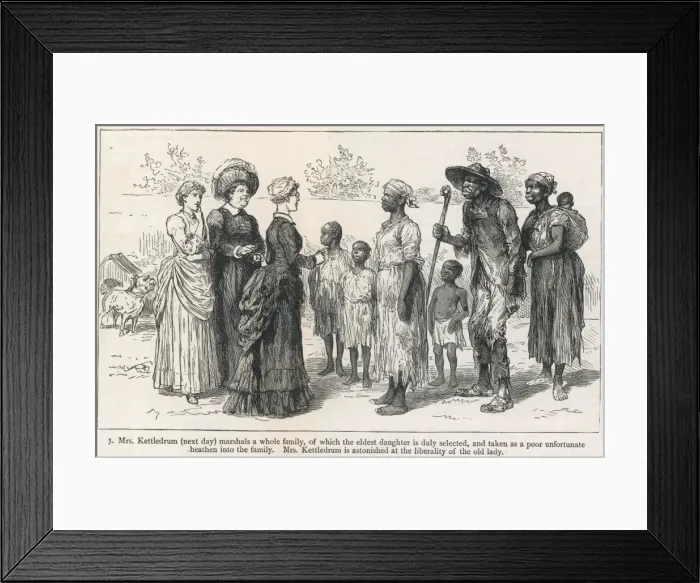Framed Print : African Servants 3 Framed Print : African Servants 3