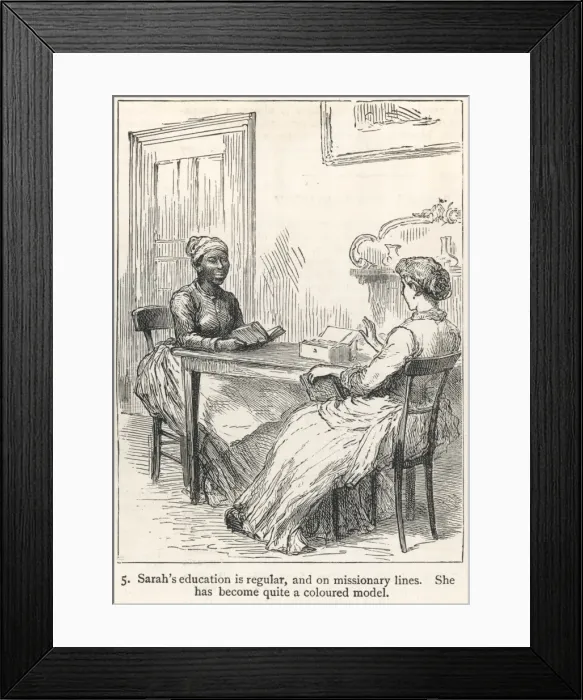 Framed Print : African Servants 5