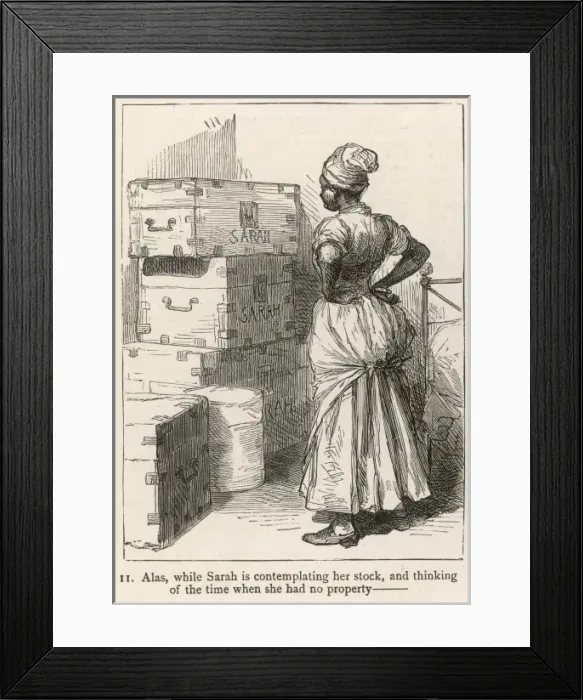 Framed Print : African Servants 11 Framed Print : African Servants 11