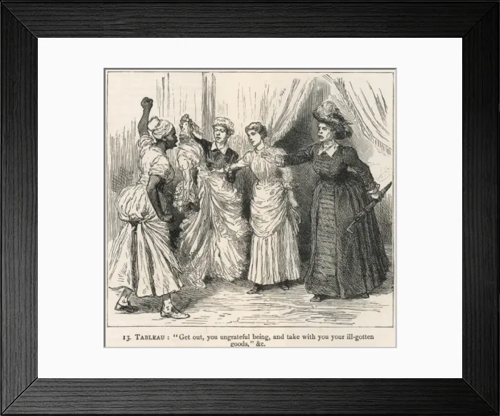 Framed Print : African Servants 13 Framed Print : African Servants 13