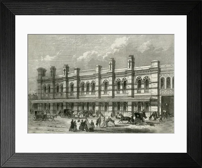 Framed Print : Blackfriars Station