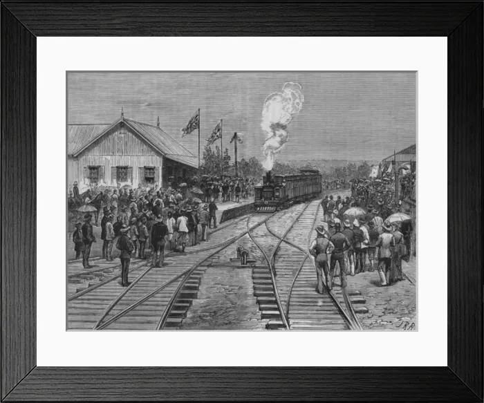Framed Print : Pietermaritzburg Rail