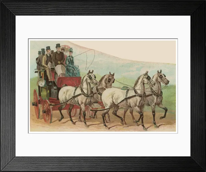 Framed Print : Beresfords Coach Framed Print : Beresfords Coach