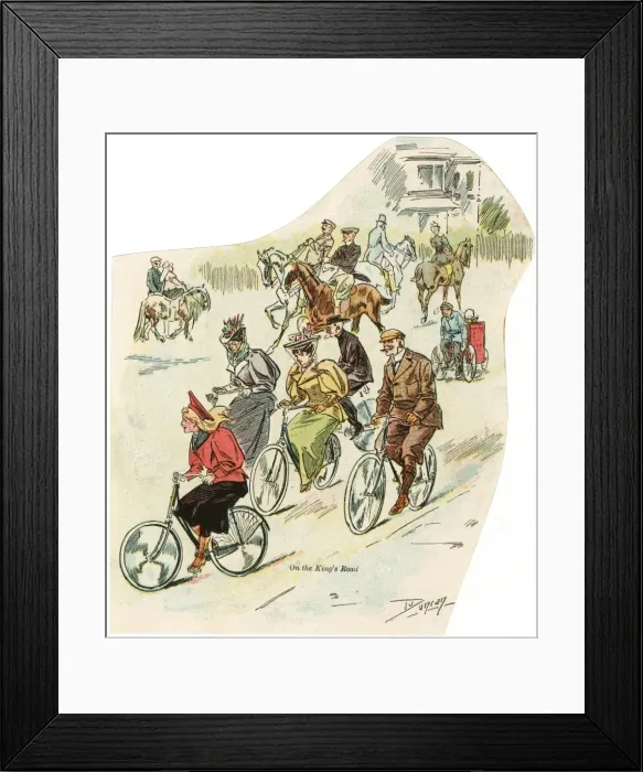 Framed Print : Brighton / Kings Rd 1899 Framed Print : Brighton / Kings Rd 1899