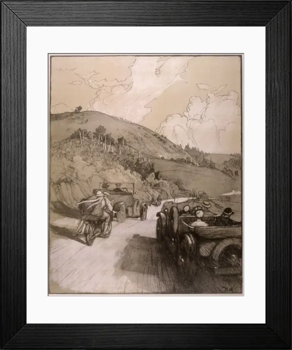 Framed Print : IN THE NORTH DOWNS Framed Print : IN THE NORTH DOWNS
