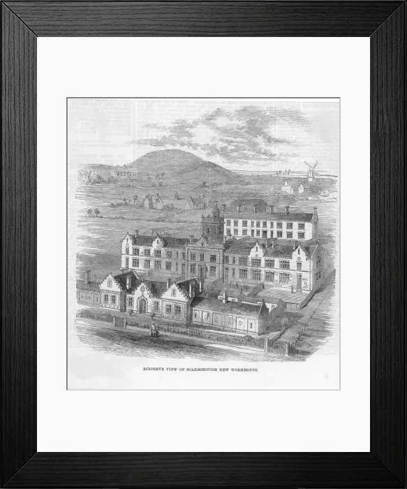 Framed Print : Scarborough Workhouse Framed Print : Scarborough Workhouse