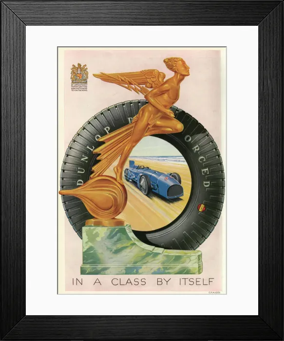 Framed Print : Advert for Malcolm campbell 1931 Framed Print : Advert for Malcolm campbell 1931