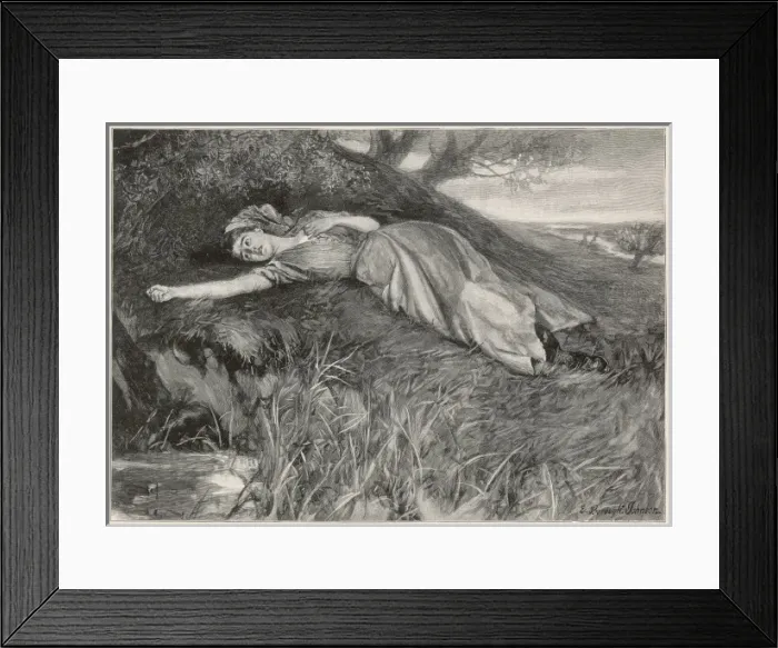 Framed Print : Hardy  /  Tess D urbervilles