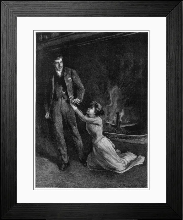 Framed Print : Hardy  /  Tess D urbervilles