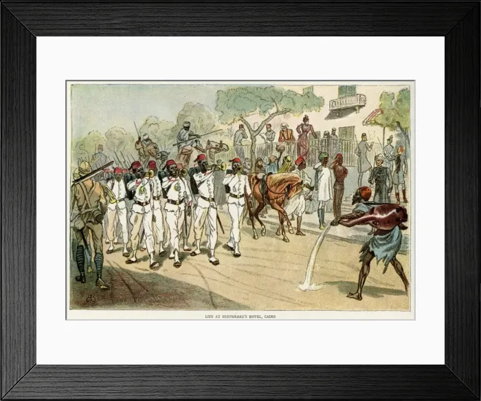 Framed Print : Cairo Street Scene Framed Print : Cairo Street Scene