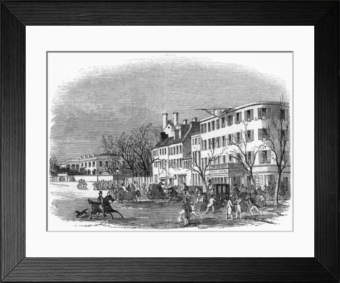 Framed Print : Washington Dc / W. House Framed Print : Washington Dc / W. House