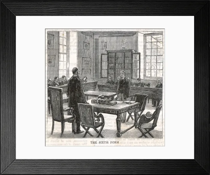 Framed Print : Marlboro Classroom 1886 Framed Print : Marlboro Classroom 1886