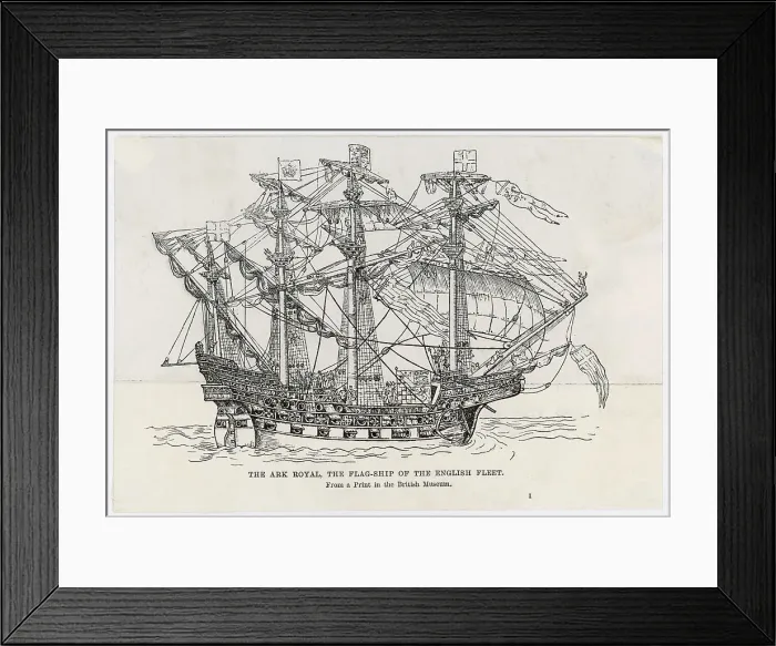 Framed Print : The Ark Royal