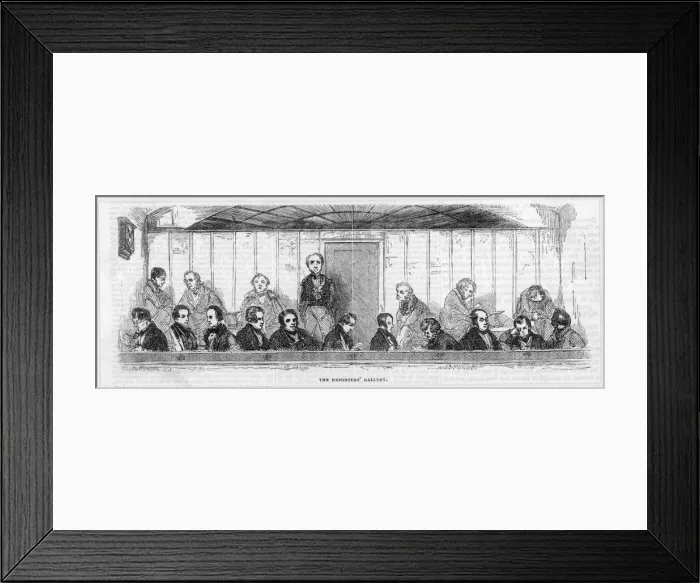 Framed Print : The Reporters Gallery Framed Print : The Reporters Gallery