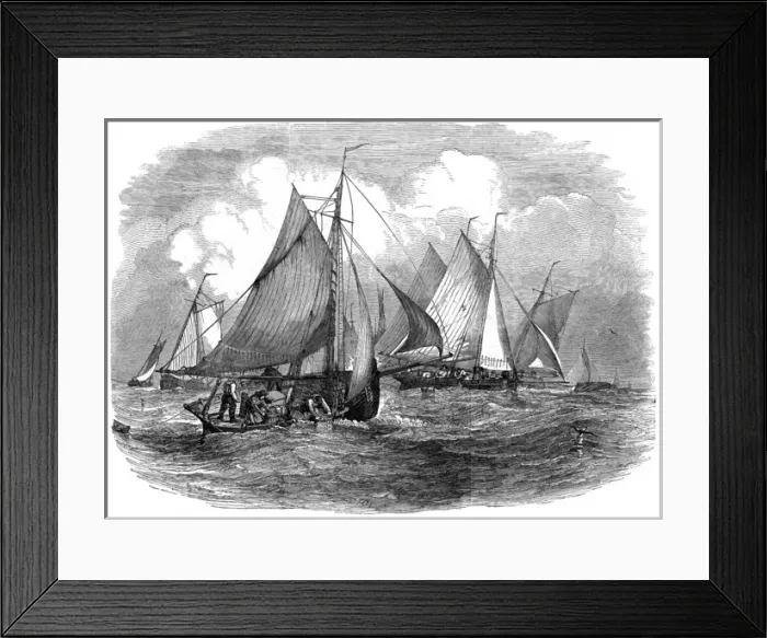 Framed Print : Fishing for Oysters Framed Print : Fishing for Oysters