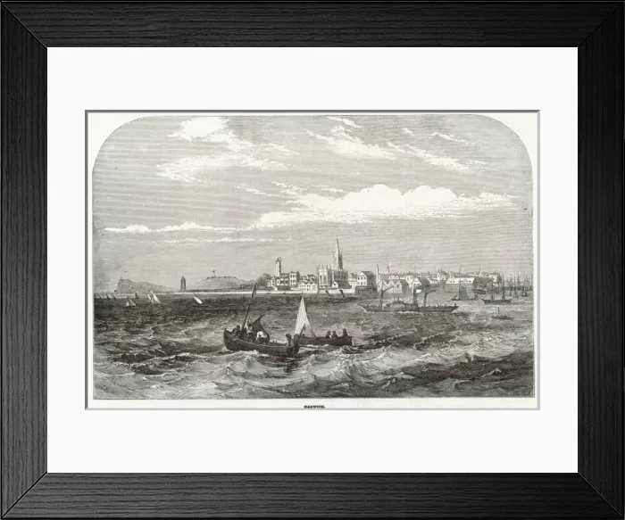 Framed Print : Harwich in 1854 Framed Print : Harwich in 1854