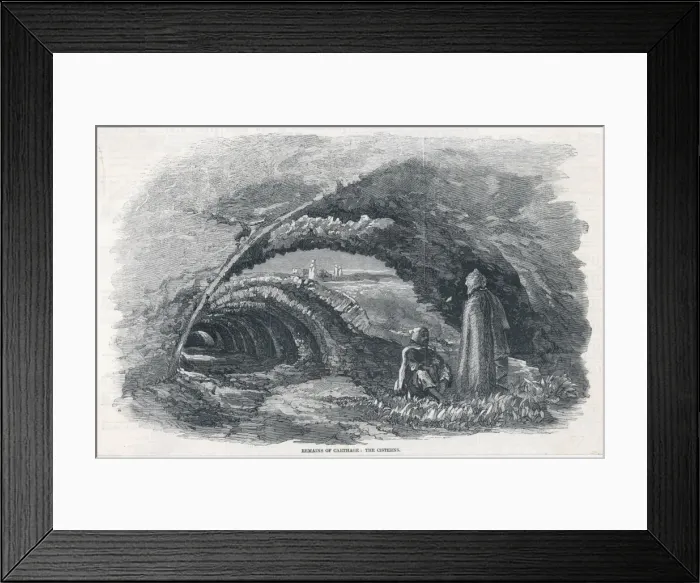 Framed Print : Carthage, the Cisterns Framed Print : Carthage, the Cisterns