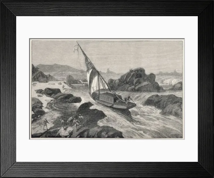 Framed Print : Nile Cataract Ambigole Framed Print : Nile Cataract Ambigole