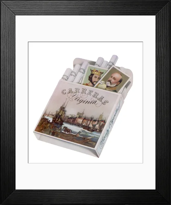 Framed Print : Carreras Cigarette Cards Framed Print : Carreras Cigarette Cards