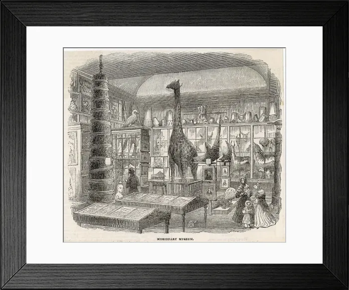 Framed Print : Lon Miss Soc Museum 2
