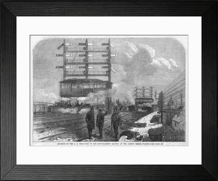 Framed Print : London Bridge Station s Framed Print : London Bridge Station s