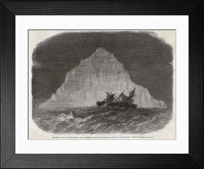 Framed Print : LOSS OF INDIAN QUEEN Framed Print : LOSS OF INDIAN QUEEN