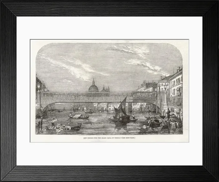 Framed Print : Grand Canal Venice