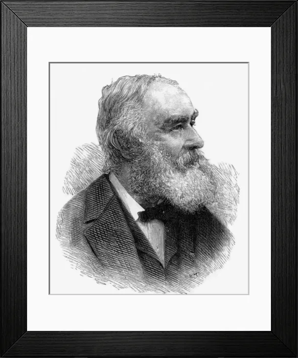 Framed Print : John Ball (1818 - 1889); Botanist and Alpine explorer and Fellow of the Royal Society Framed Print : John Ball (1818 - 1889); Botanist and Alpine explorer and Fellow of the Royal Society