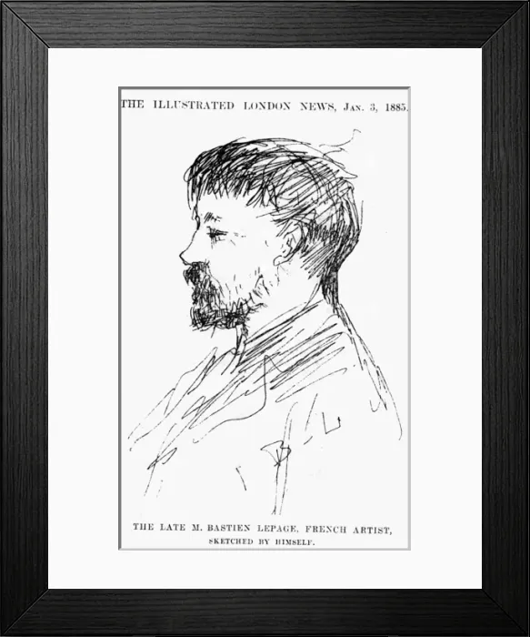 Framed Print : Jules Bastien-Lepage - 1 Framed Print : Jules Bastien-Lepage - 1