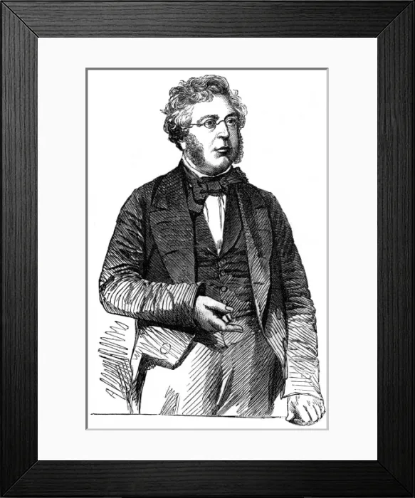 Framed Print : George Bidder (Older) Framed Print : George Bidder (Older)