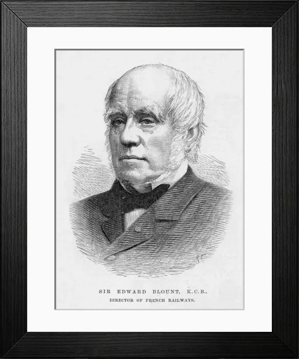 Framed Print : Sir Edward Blount