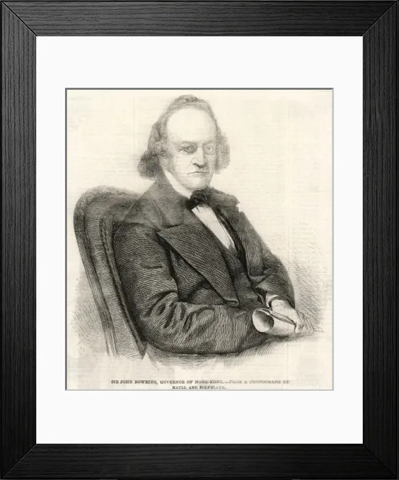 Framed Print : Sir John Bowring - 4