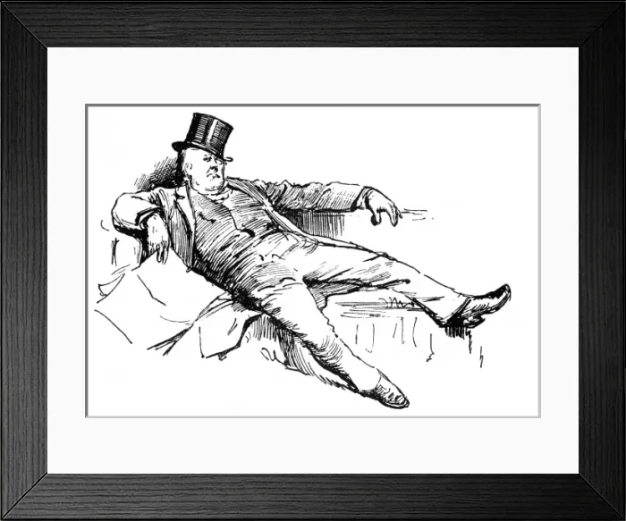 Framed Print : Bradlaugh in the House Framed Print : Bradlaugh in the House