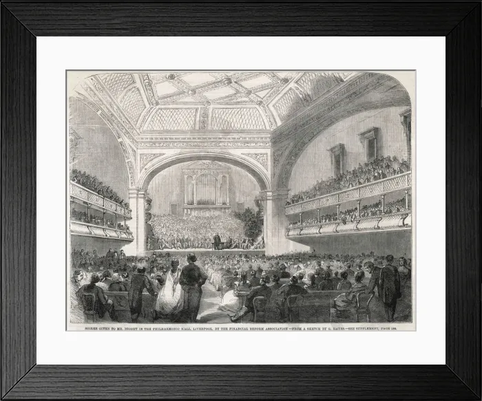 Framed Print : Bright Soiree, Liverpool Framed Print : Bright Soiree, Liverpool