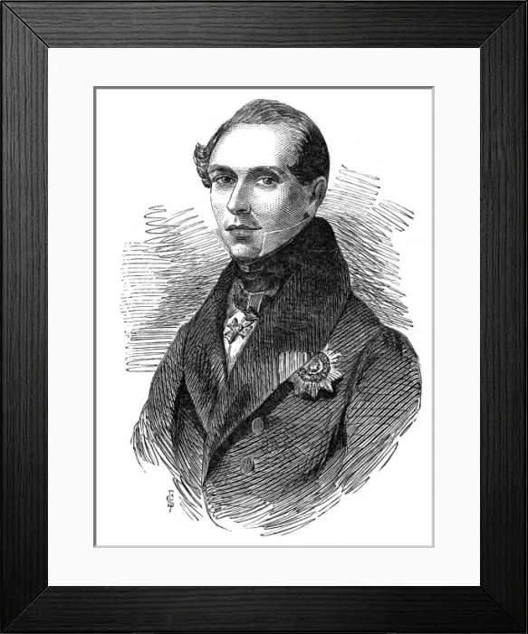 Framed Print : Count Philipp Brunnow Framed Print : Count Philipp Brunnow