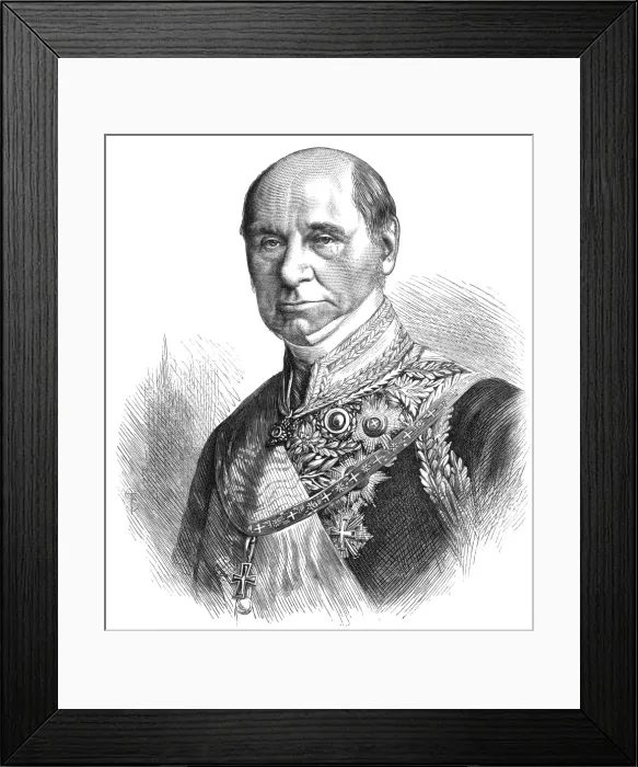 Framed Print : Count Philipp Brunnow