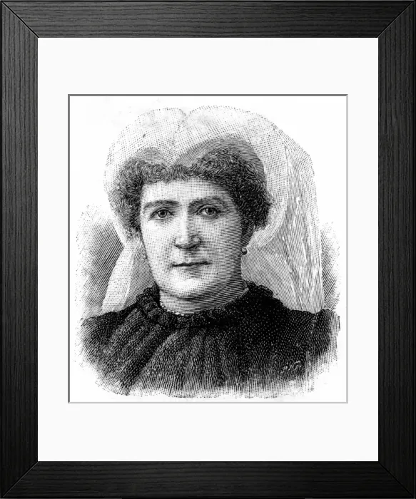 Framed Print : Lady Isabel Burton Framed Print : Lady Isabel Burton