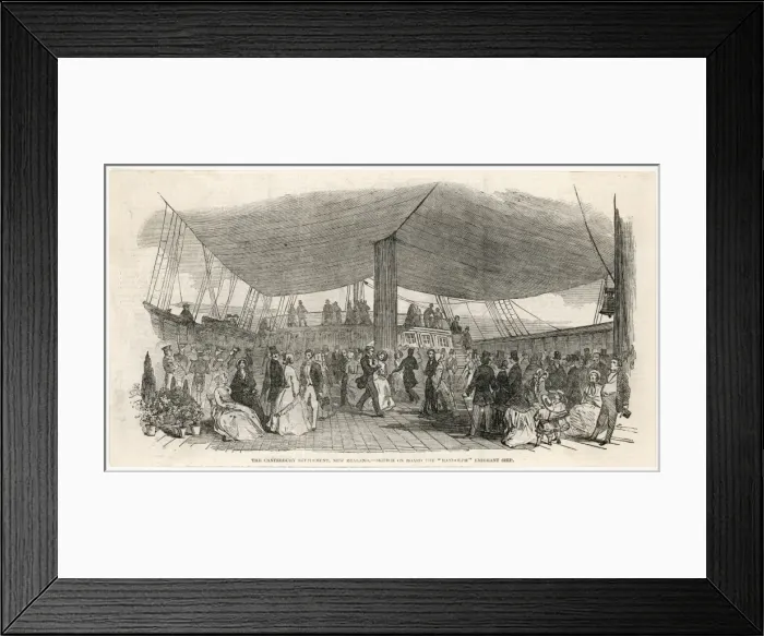 Framed Print : randolph Emigrant Ship Framed Print : randolph Emigrant Ship