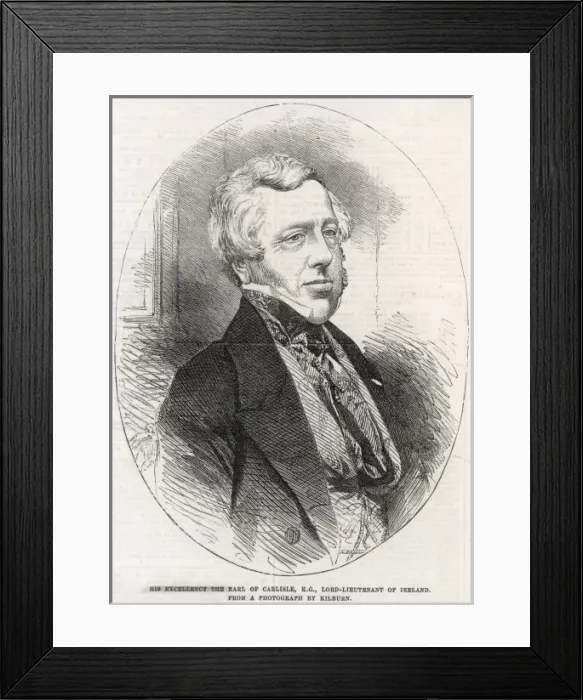 Framed Print : George Earl of Carlisle Framed Print : George Earl of Carlisle