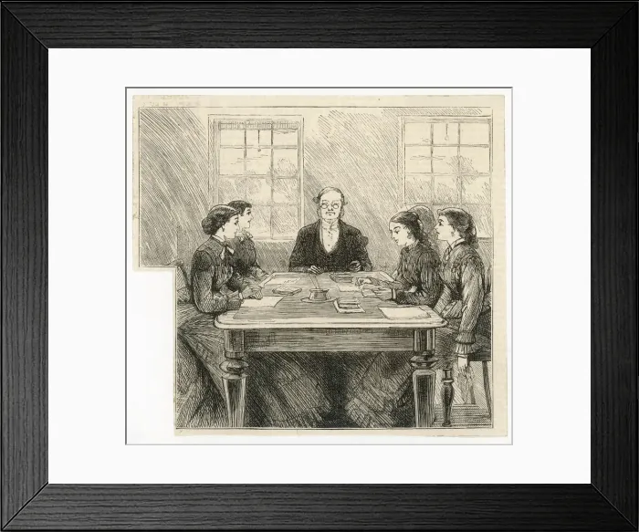 Framed Print : Girton College Lecture Framed Print : Girton College Lecture
