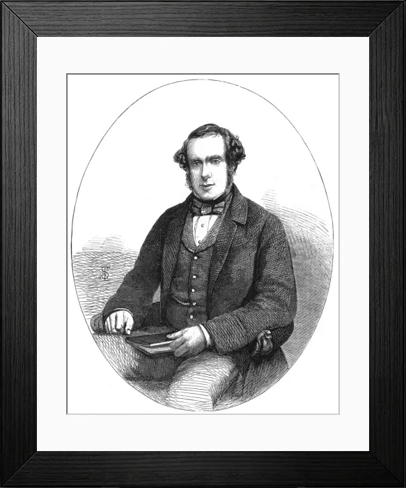 Framed Print : William Cowper-Temple 1