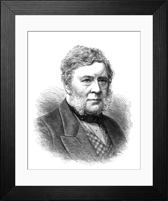 Framed Print : Sir Thomas Bazley Framed Print : Sir Thomas Bazley