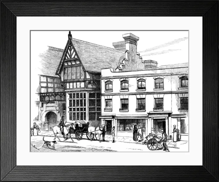 Framed Print : Fawcett Birthplace Framed Print : Fawcett Birthplace