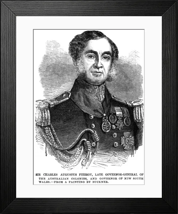 Framed Print : Sir Charles Fitzroy Framed Print : Sir Charles Fitzroy