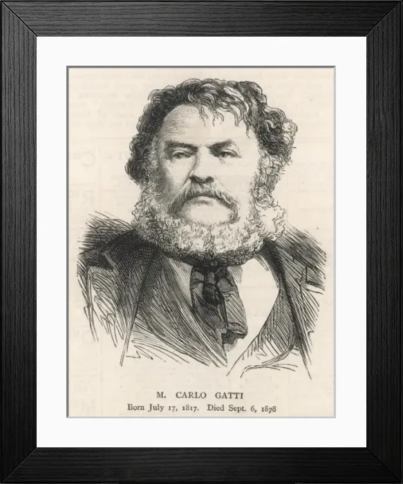 Framed Print : Carlo Gatti Framed Print : Carlo Gatti
