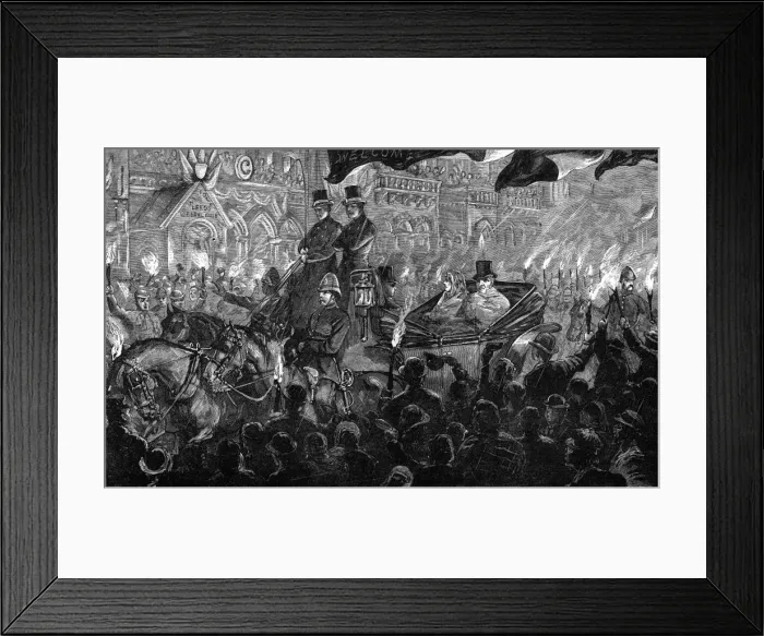 Framed Print : Gladstone in 1881 Framed Print : Gladstone in 1881