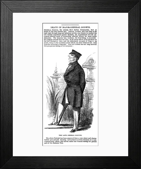 Framed Print : Henry Thomas Godwin Framed Print : Henry Thomas Godwin